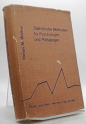 Bild des Verkufers fr Statistische Methoden fr Psychologen und Pdagogen zum Verkauf von Antiquariat Unterberger