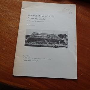 Seller image for Turf-Walled Houses of the Central Highlands: An Experiment in Reconstruction for sale by Creaking Shelves Books