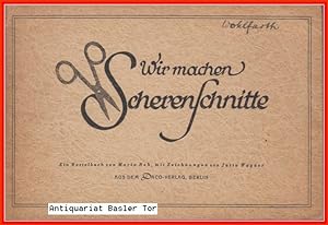 Seller image for Wir machen Scherenschnitte. for sale by Antiquariat Basler Tor
