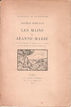 Les mains de Jeanne-Marie