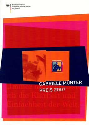 Bild des Verkufers fr Gabriele Mnter Preis 2007 - 40 Knstlerinnen - Preistrgerin Leni Hoffmann zum Verkauf von PRIMOBUCH