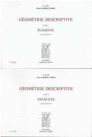 Image du vendeur pour Gomtrie descriptive Tome 2: Exercices mis en vente par Libreria sottomarina - Studio Bibliografico