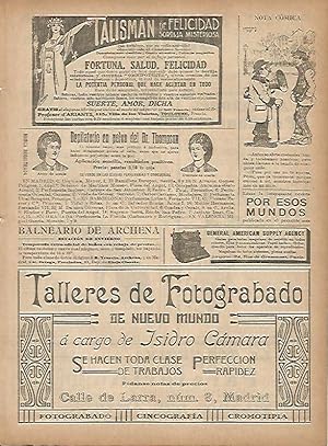 Imagen del vendedor de LAMINA 11702: Publicidad de Talleres de Fotograbado de Isidro Camara a la venta por EL BOLETIN