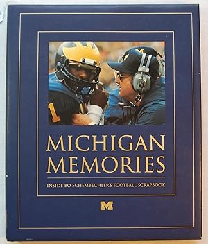 Michigan Memories, Inside Bo Schembechler's Football Scrapbook, Signed