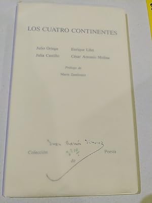 Seller image for Los cuatro continentes for sale by Librera Pramo