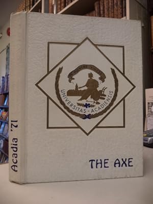 The Axe. 1971. Acadia University Yearbook