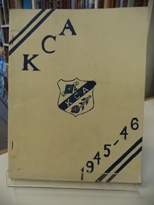 K.C.A. 1945 - 1946 Kings County Academy Kentville Nova Scotia Year Book