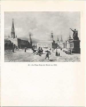 Seller image for LAMINA 20910: La Plaza Roja de Moscu en 1844 for sale by EL BOLETIN