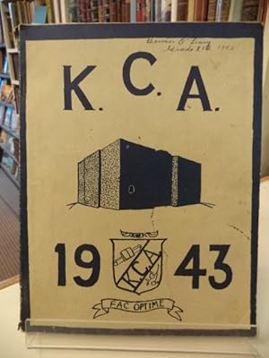 K.C.A. 1943 Kings County Academy Kentville Nova Scotia Year Book