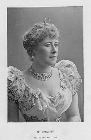 Ella Mundhenke Russell,was an American suffragette, business person, and politician,vintage swant...