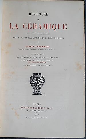 Histoire de la céramique.