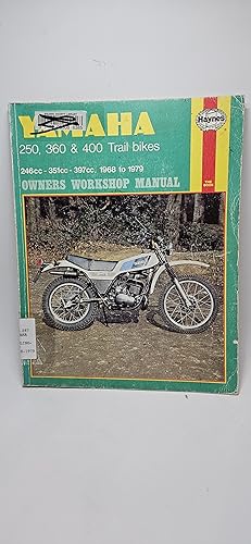 Bild des Verkufers fr Yamaha 250, 360 and 400 Trail Bikes, 1968 to 1979, Owners Workshop Manual zum Verkauf von thebookforest.com