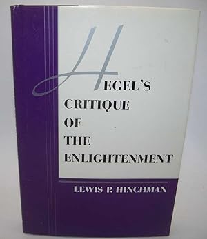 Seller image for Hegel's Critique of the Enlightenment for sale by Easy Chair Books