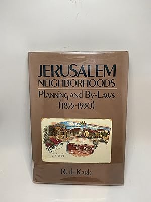 Bild des Verkufers fr Jerusalem Neighborhoods: Planning and By-Laws (18551930) zum Verkauf von thebookforest.com