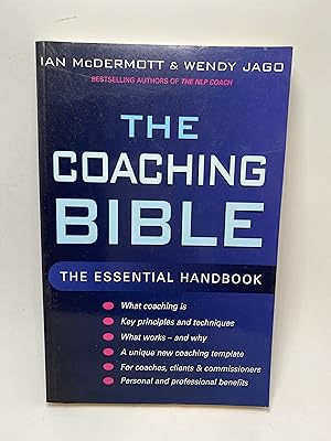 Seller image for The Coaching Bible: The Essential Handbook for sale by thebookforest.com
