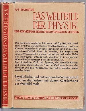 Das Weltbild der Physik und ein Versuch seiner philosophischen Deutung (The nature of the physica...