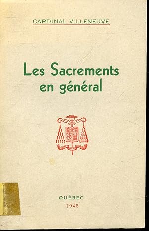 Seller image for Les Sacrements en gnral : Instructions du Carme 1945  la Cathdrale de Qubec for sale by Librairie Le Nord