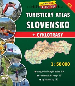 Bild des Verkufers fr Touristische Wanderatlas Slowakei (1:50.000) zum Verkauf von AHA-BUCH GmbH