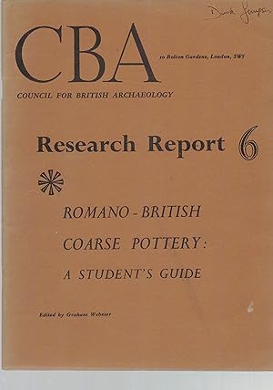 Seller image for Romano-British Coarse Pottery: A Student's Guide. for sale by Saintfield Antiques & Fine Books