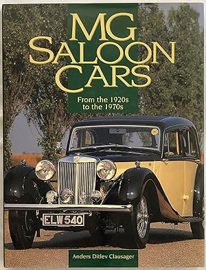 Seller image for MG Saloon Cars : From the 1920s to the 1970s. for sale by Lost and Found Books