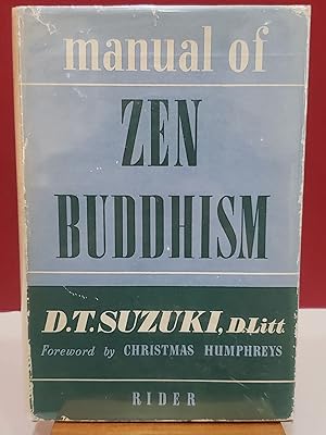 Seller image for Manual of Zen Buddhism for sale by Moe's Books