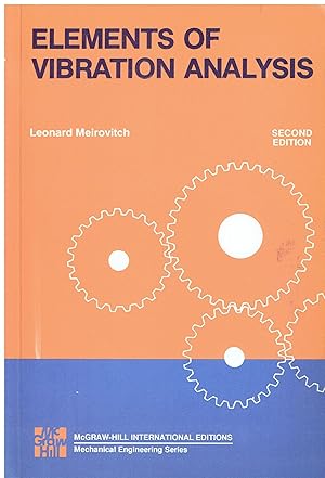 Immagine del venditore per ELEMENTS OF VIBRATION ANALYSIS venduto da Libreria sottomarina - Studio Bibliografico