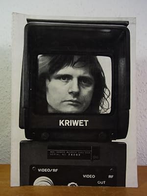 Imagen del vendedor de Ferdinand Kriwet. Mitmedien. Ausstellung Wrttembergischer Kunstverein, Stuttgart, 13.11. 1975 - 07.12.1975. Arbeiten 1960 - 1975. Ausstellung Kunstverein fr die Rheinlande und Westfalen, Dsseldorf, 21.11.1975 - 18.01.1976 a la venta por Antiquariat Weber