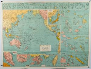 Robinson's Pacific Ocean Mercator's Projection. Map no. 1804 : New Map of the Pacific Ocean with ...
