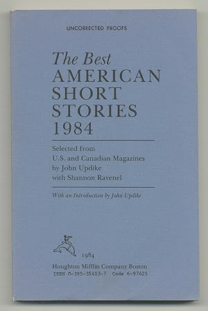 Imagen del vendedor de The Best American Short Stories 1984 a la venta por Between the Covers-Rare Books, Inc. ABAA