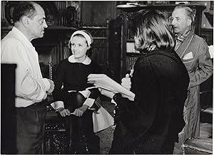 Bild des Verkufers fr Diary of a Chambermaid (Original photograph of Luis Buuel and Jeanne Moreau on the set of the 1964 film) zum Verkauf von Royal Books, Inc., ABAA