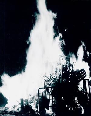 Foto Filmszene Barcelona, Feuer, Brand, Dokumentarfilm, BRD 1952, Jordan J. von Boyadjieff - Foto...