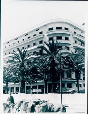 Foto Filmszene Tanger, die Stadt mit den zwei Gesichtern, Gebäude, BRD 1952, Jordan J. v. Boyadji...