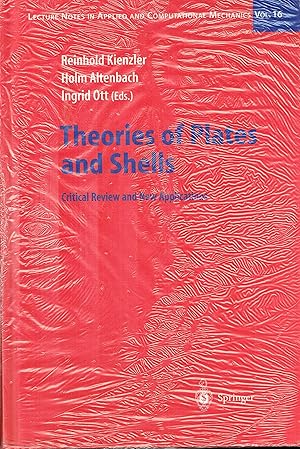 Seller image for Theories Of Plates And Shells: Critical Review And New Applications: 16 for sale by Libreria sottomarina - Studio Bibliografico