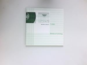 100. Geburtstag : Buch.