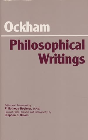 Immagine del venditore per Ockham: Philosophical Writings. A Selection - Hackett Classics. venduto da Fundus-Online GbR Borkert Schwarz Zerfa
