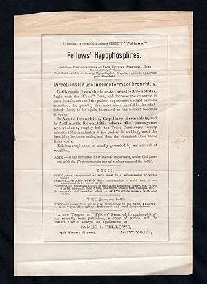 Fellows' Hypophosphites