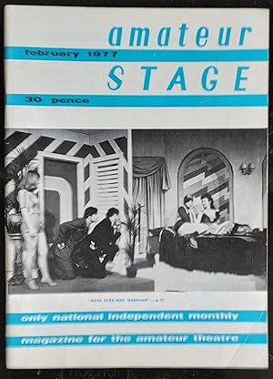Bild des Verkufers fr Amateur Stage: February 1977, Vol. XXXII zum Verkauf von Shore Books