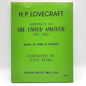Writings in the United Amateur, 1915-1945