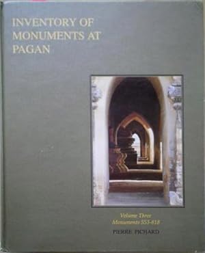 Immagine del venditore per Inventory of Monuments at Pagan Vol. 3 : Monuments 553-818 venduto da SEATE BOOKS