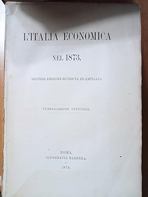 L' Italia economica nel 1873