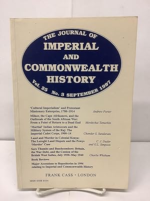 The Journal of Imperial and Commonwealth History, Vol. 25 No. 3, September 1997