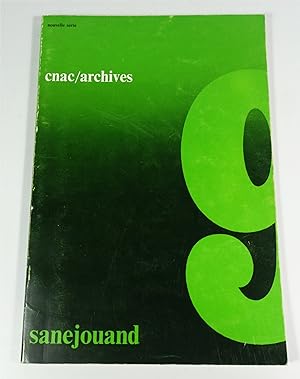 Imagen del vendedor de Cnac archives n9 "Sanejouand" a la venta por Librairie L'Autre sommeil