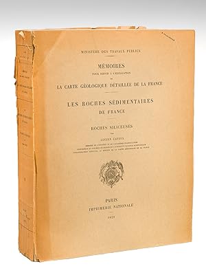 Bild des Verkufers fr Mmoires pour servir  l'Explication de la Carte gologique dtaille de la France. Les Roches sdimentaires de France. Roches siliceuses [ Edition originale ] zum Verkauf von Librairie du Cardinal