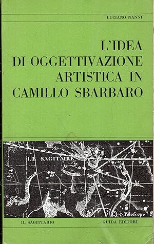 L'idea di oggettivazione artistica in Camillo Sbarbaro