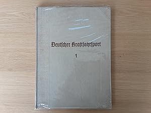 Deutscher Kraftfahrsport 1 (A Complete set of 200 Photograph Cigarette Cards of German Motor Raci...