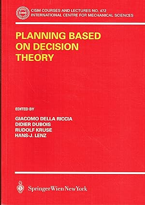 Seller image for Planning Based on Decision Theory: 472 for sale by Libreria sottomarina - Studio Bibliografico