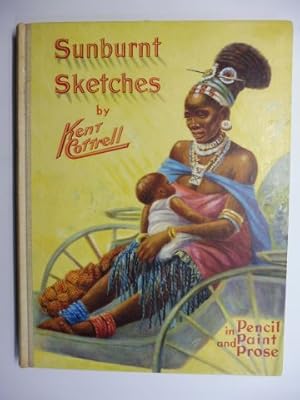 Bild des Verkufers fr Sunburnt Sketches of AFRICA South, East and West * in Pencil Paint and Prose by KENT COTTRELL. zum Verkauf von Antiquariat am Ungererbad-Wilfrid Robin