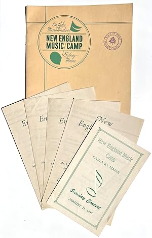 New England Music Camp Ephemera