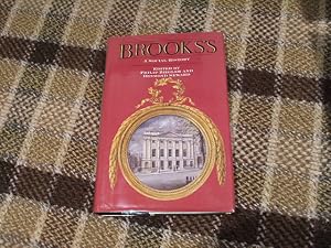 Image du vendeur pour Brooks's: A Social History mis en vente par M & P BOOKS   PBFA MEMBER