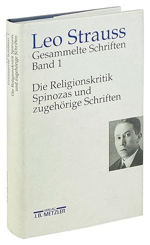 Seller image for Die Religionskritik Spinozas und zugehorige Schriften [Gesammelte Schriften Band 1] for sale by Capitol Hill Books, ABAA